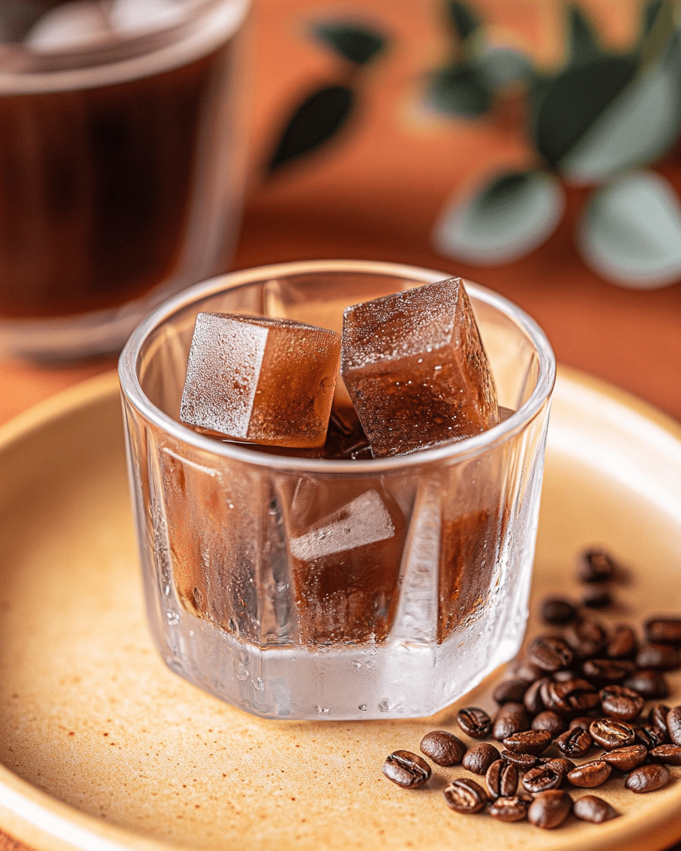 Coffee Ice Cubes