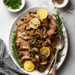 Coulotte Steak with Mushroom Sauce