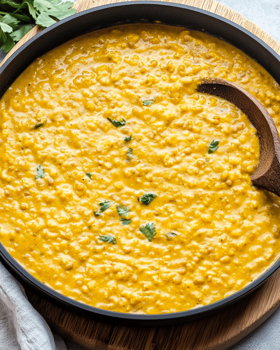 Creamy Coconut & Red Lentil Curry
