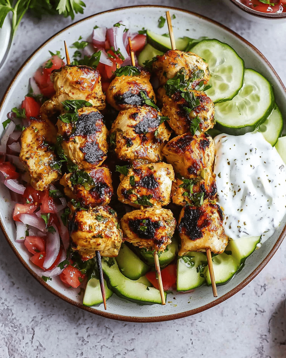 Greek Chicken Souvlaki
