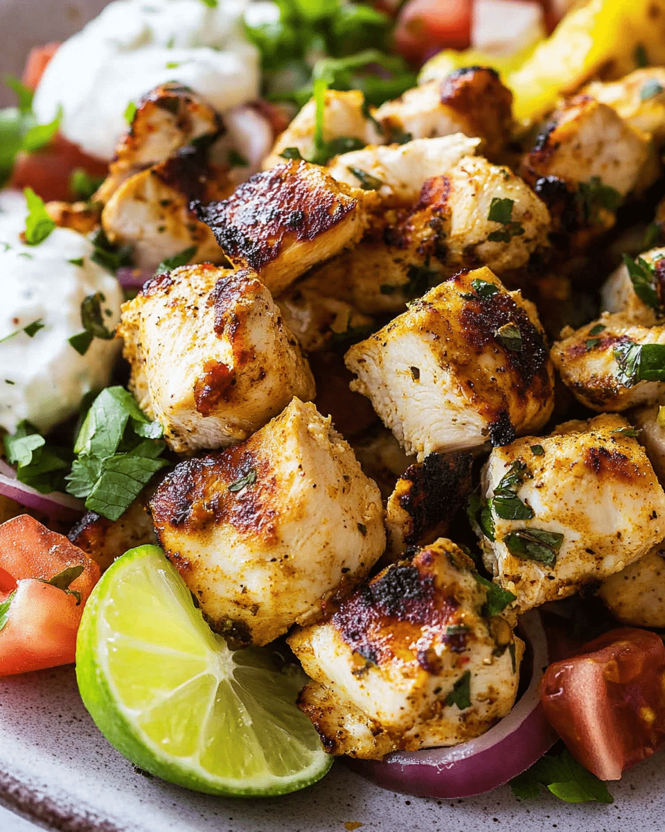 Greek Chicken Souvlaki