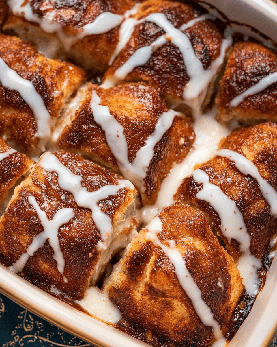 Greek Yogurt Monkey Bread Casserole