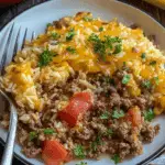 Ground Beef Rice Skillet