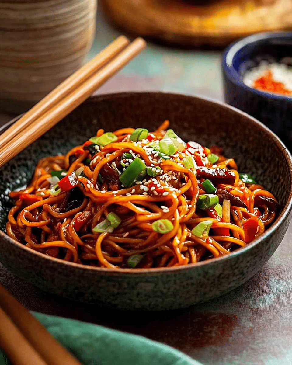 Hokkien Noodles with Chicken