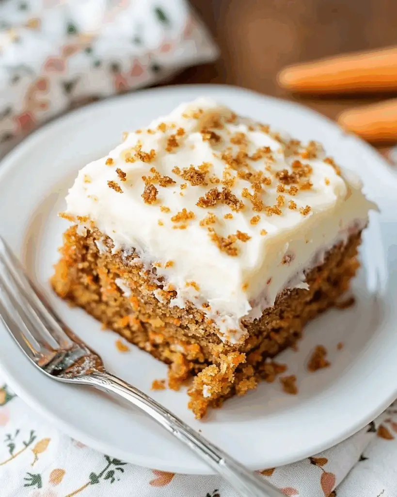 Homemade Carrot Cake Recipe