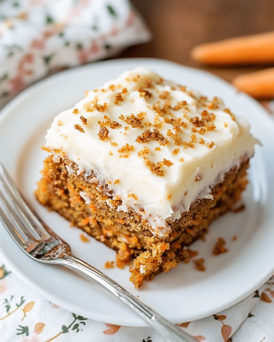 Homemade Carrot Cake Recipe