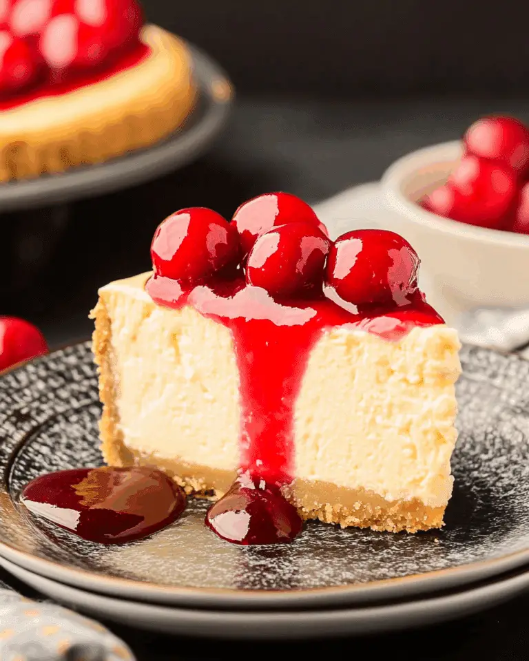 Homemade New York Cheesecake