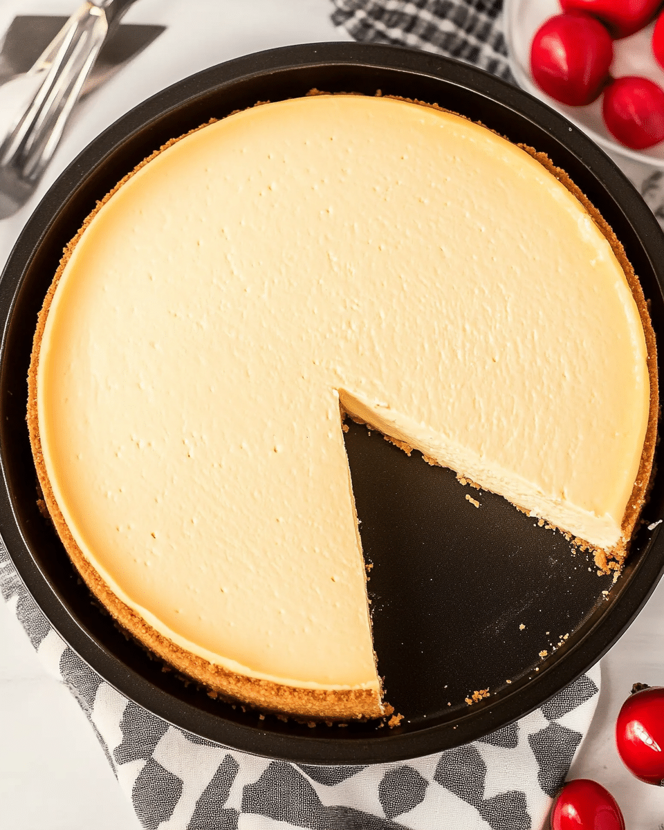 Homemade New York Cheesecake