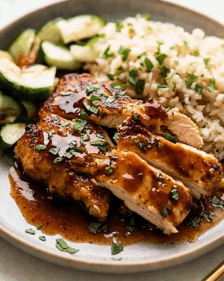 Honey Garlic Chicken Breast