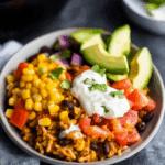 Instant Pot Fiesta Rice Bowls