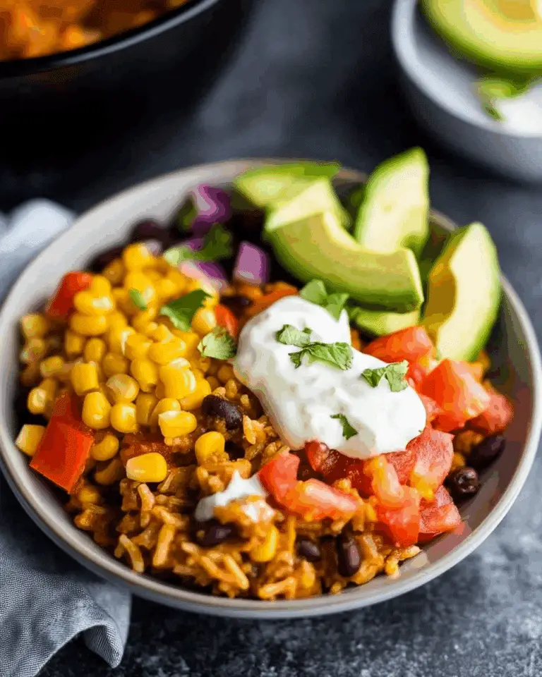 Instant Pot Fiesta Rice Bowls
