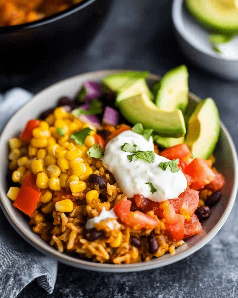 Instant Pot Fiesta Rice Bowls