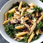 Kale Chicken Pasta Salad