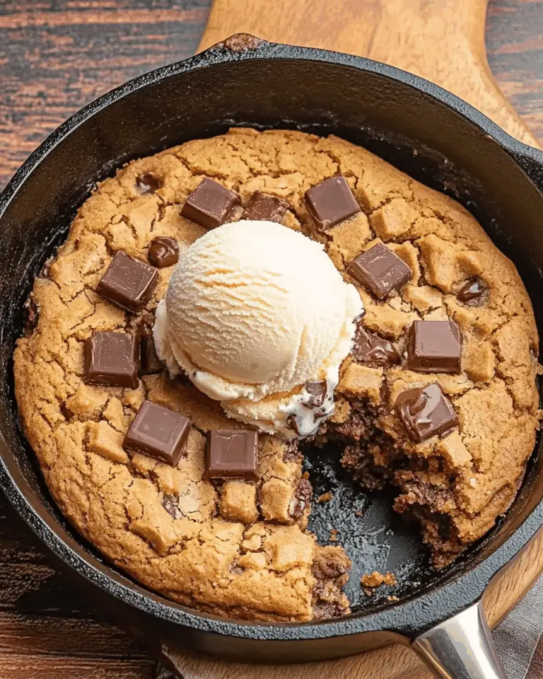 Keto Skillet Cookie