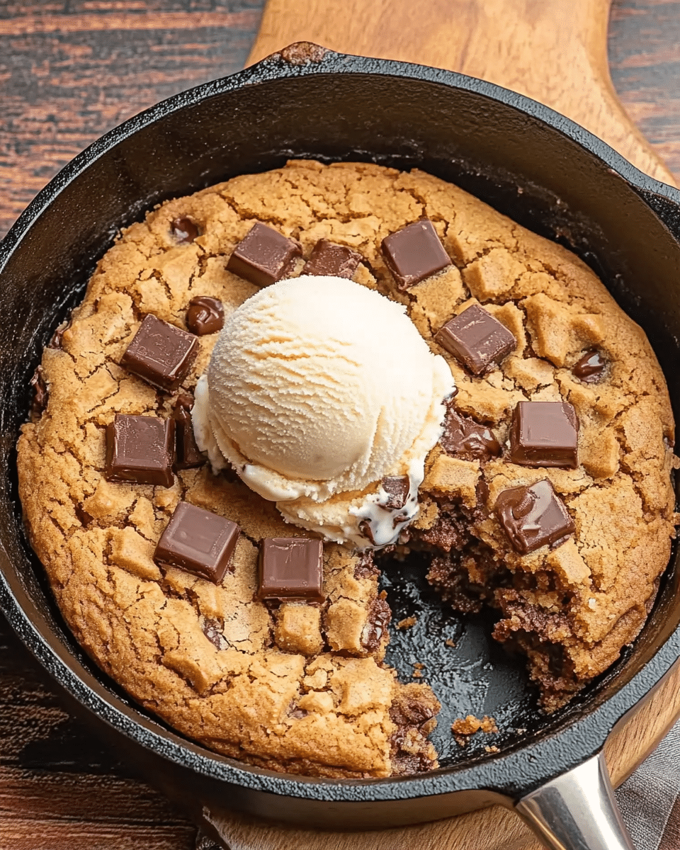 Keto Skillet Cookie