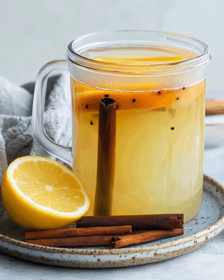 Lemon Cinnamon Ginger Tea