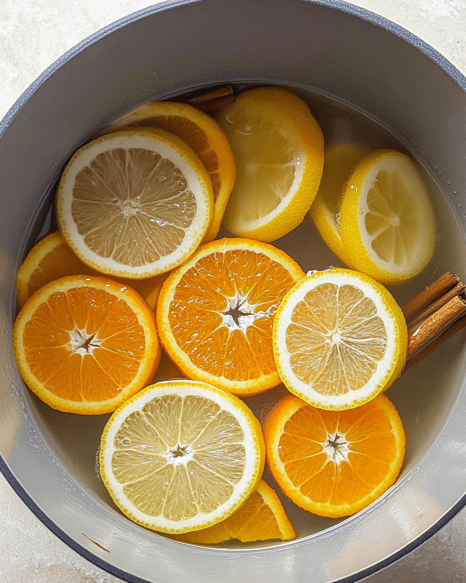 Lemon Cinnamon Ginger Tea