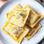 Creamy Lemon Herb Butter Ravioli