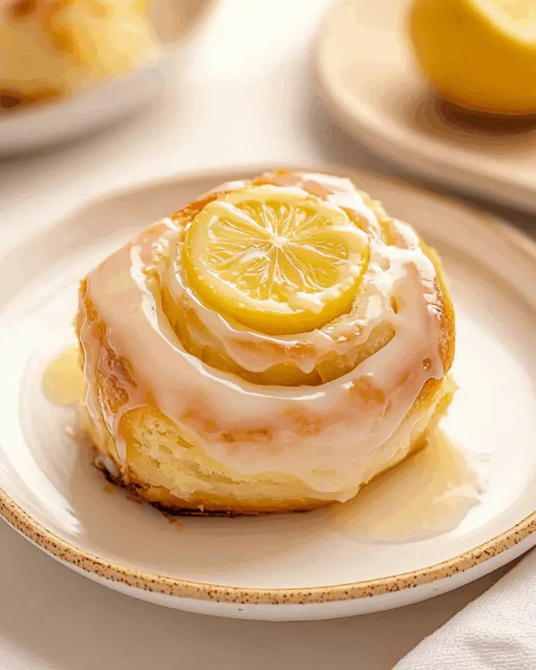 Lemon Sweet Rolls
