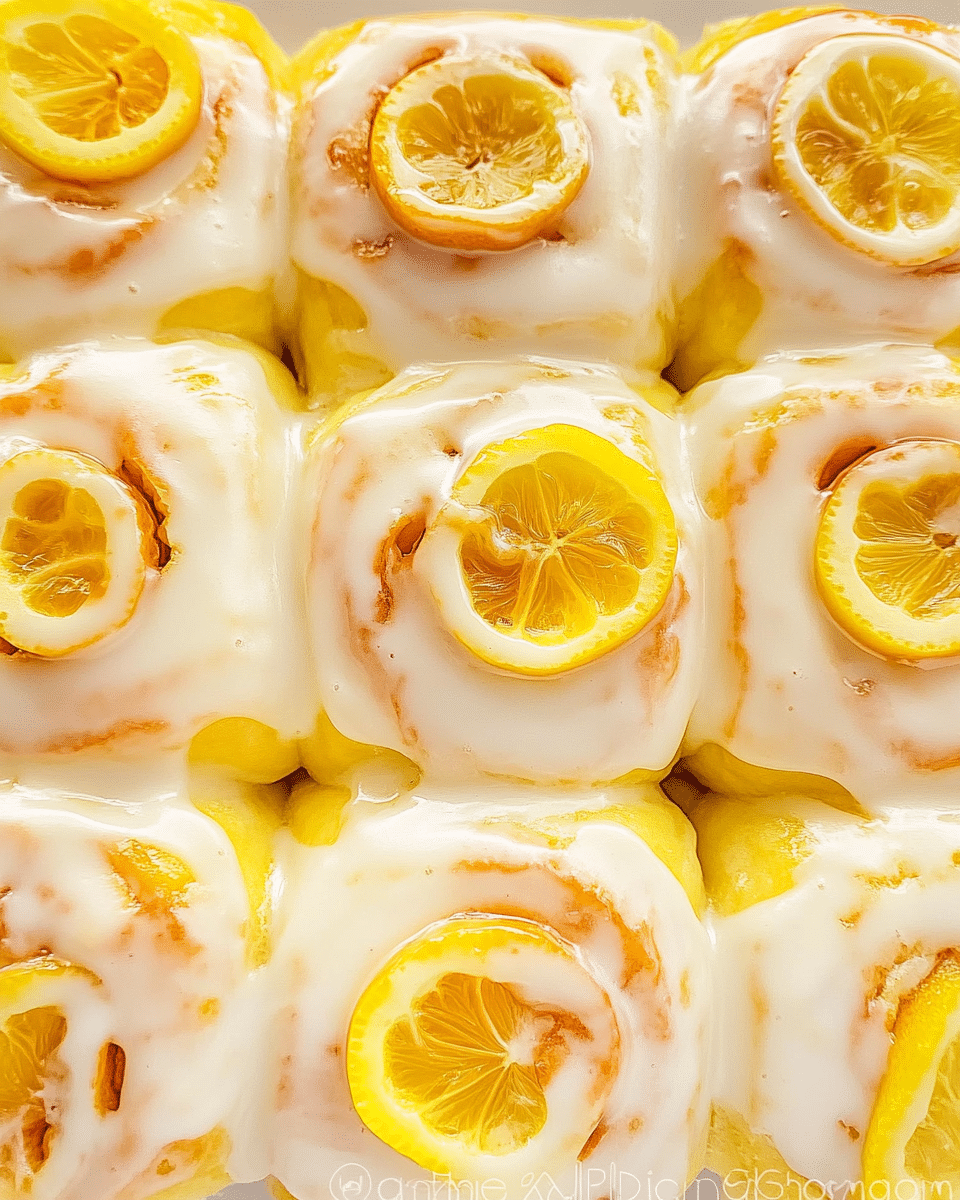 Lemon Sweet Rolls