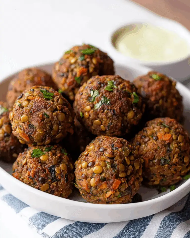 Lentil Meatballs