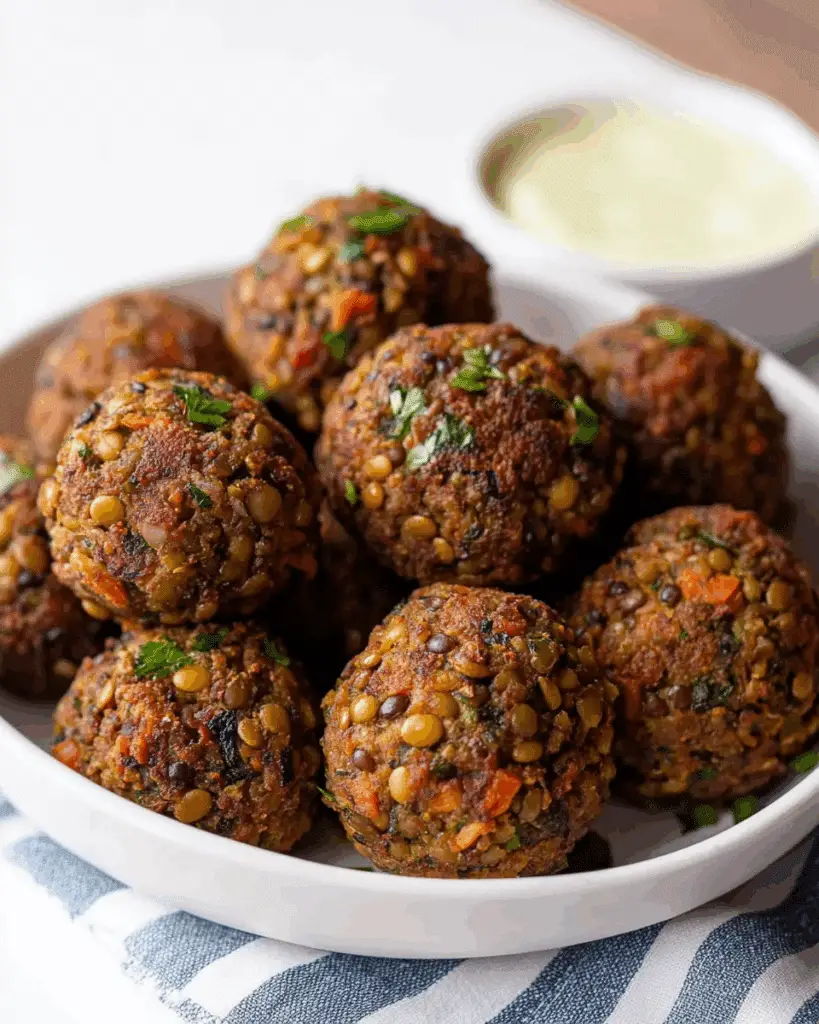 Lentil Meatballs