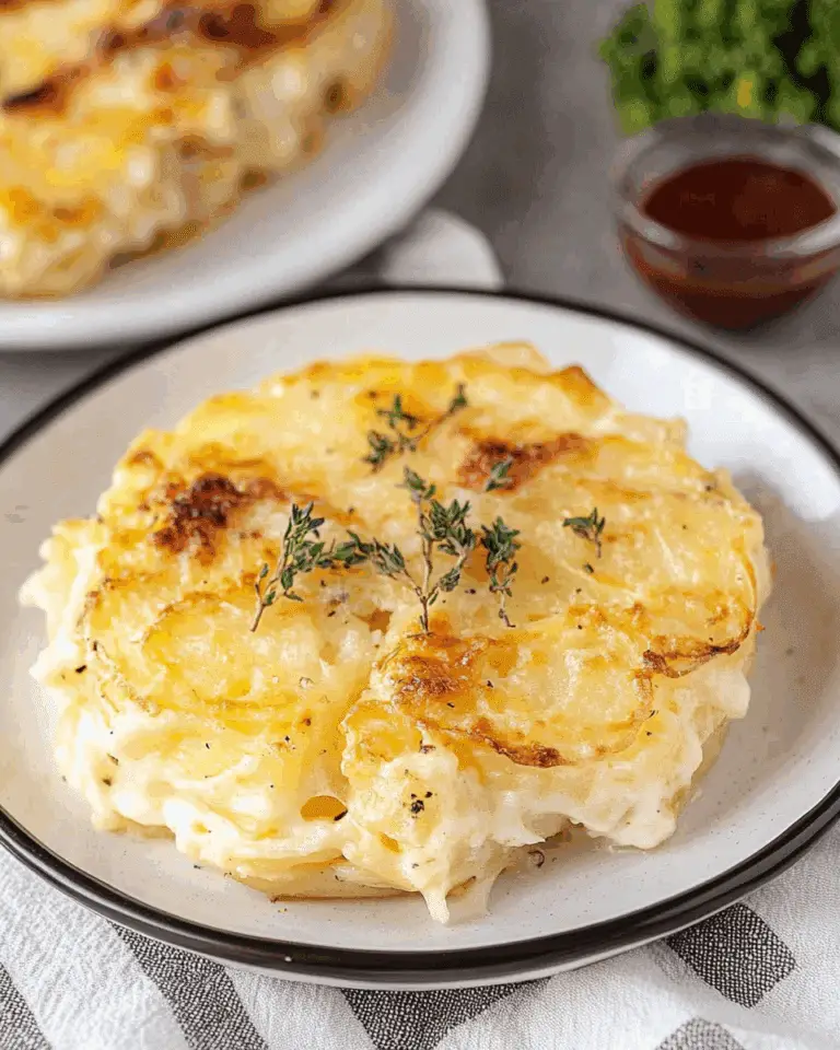 Lightened Scalloped Potatoes