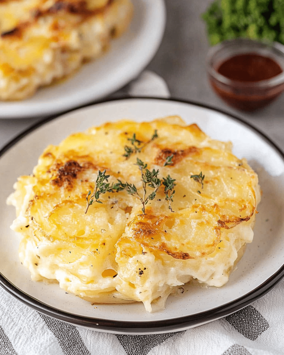 Lightened Scalloped Potatoes