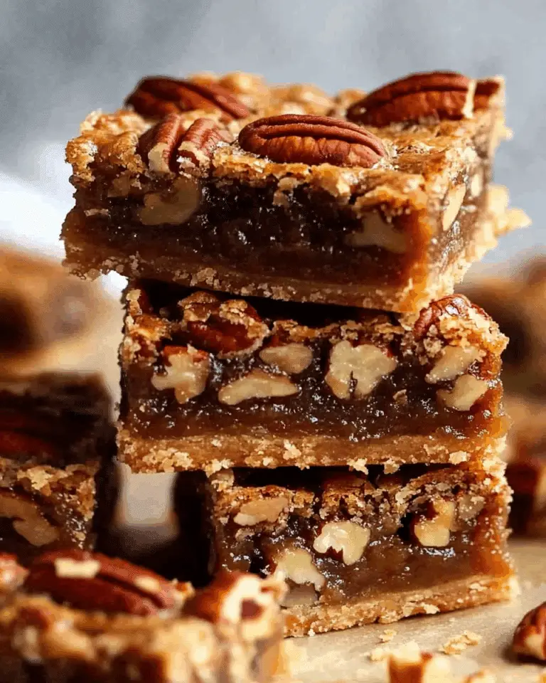 Maple Pecan Pie Bars