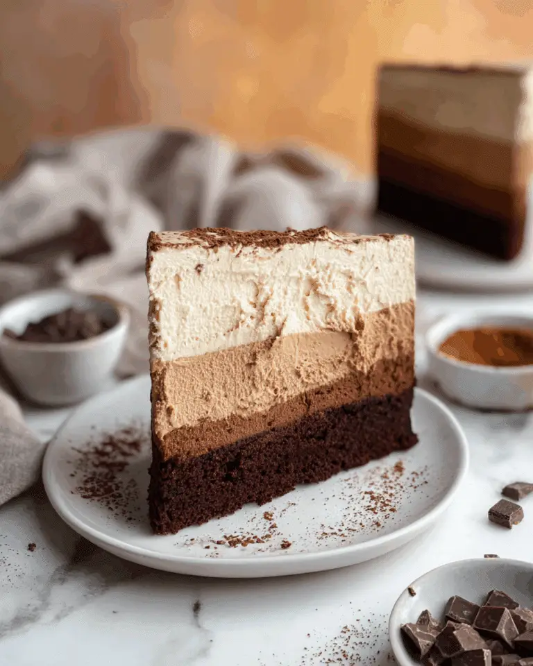 Mocha Mousse Cake
