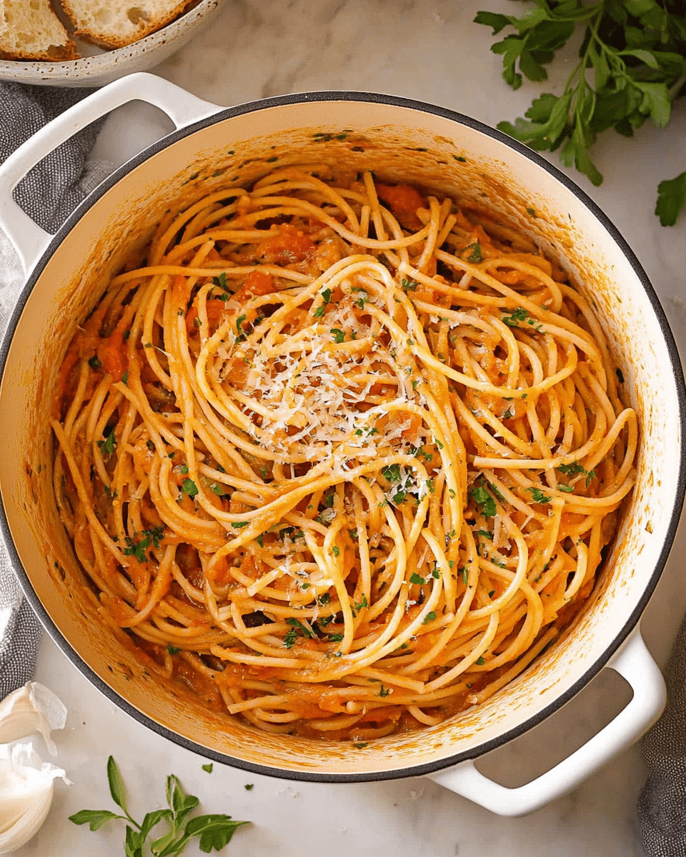 One Pot Spaghetti