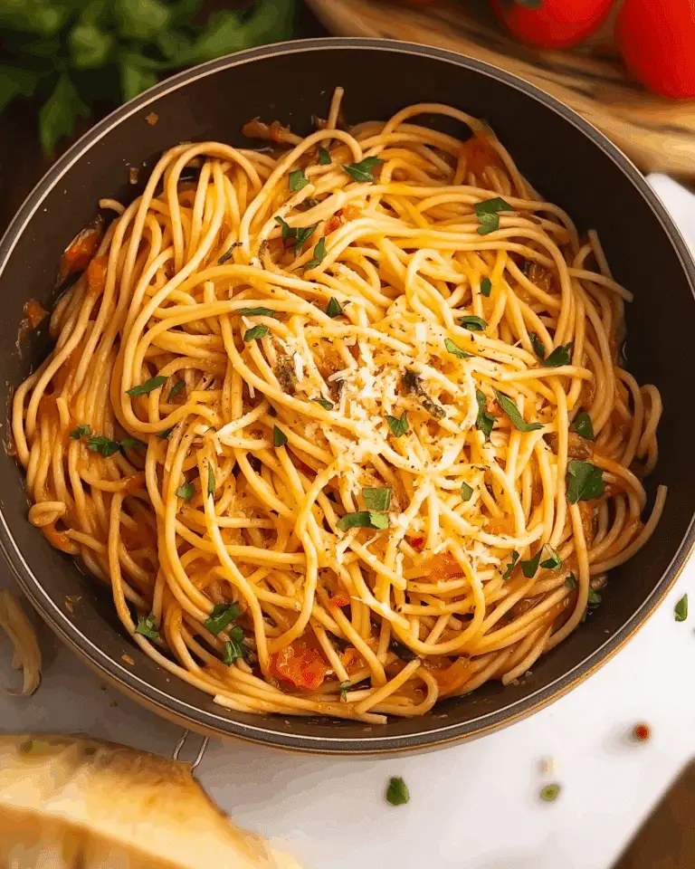 One Pot Spaghetti