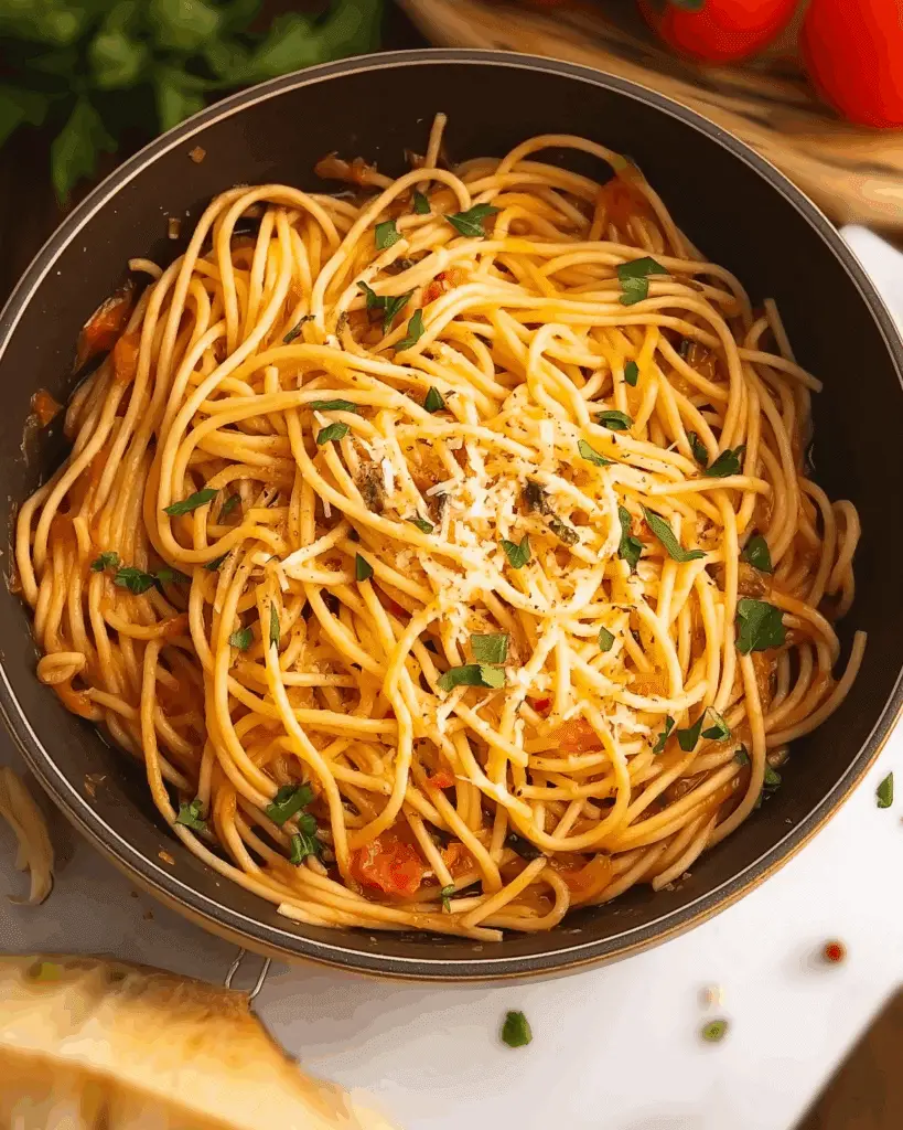 One Pot Spaghetti