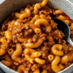 One-Pot Vegan Hamburger Helper