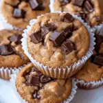 Peanut Butter Banana Protein Muffins