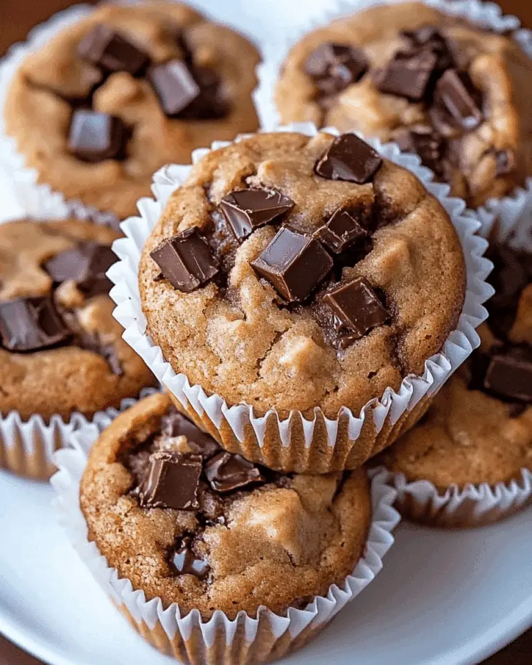 Peanut Butter Banana Protein Muffins