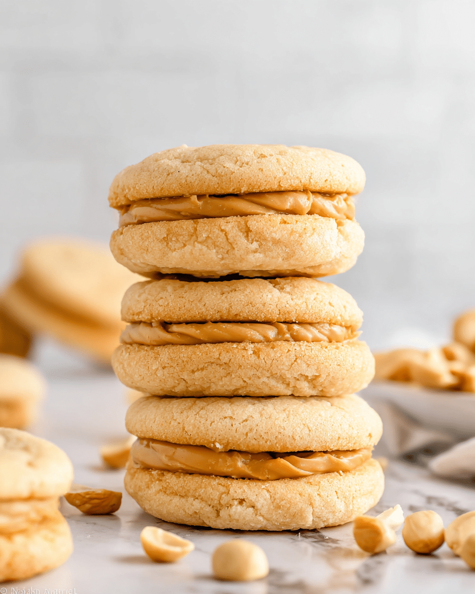 Peanut Butter Sandwich Cookies