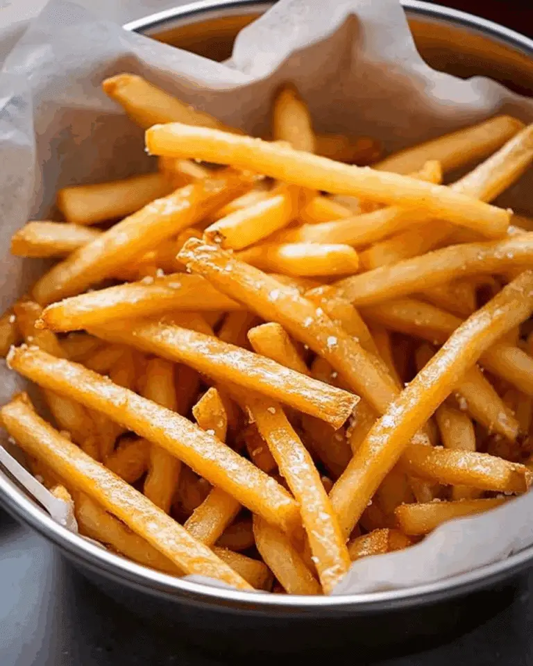 Perfect Crispy French Fries