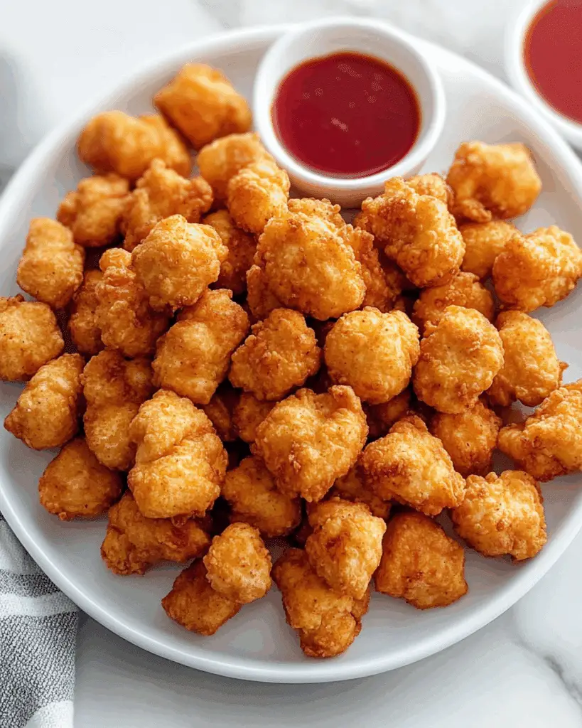 Crispy Popcorn Chicken