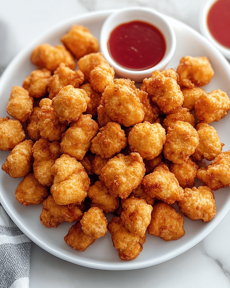 Crispy Popcorn Chicken