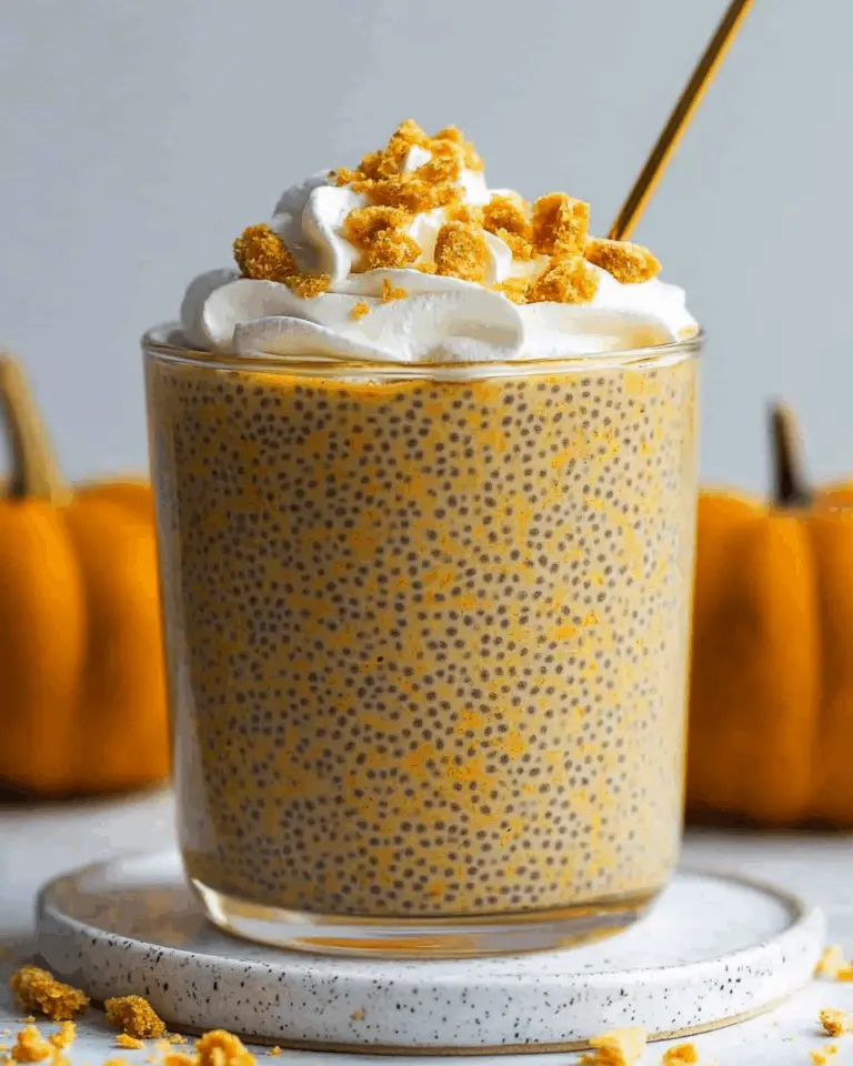 Protein Pumpkin Chia Seed Pudding