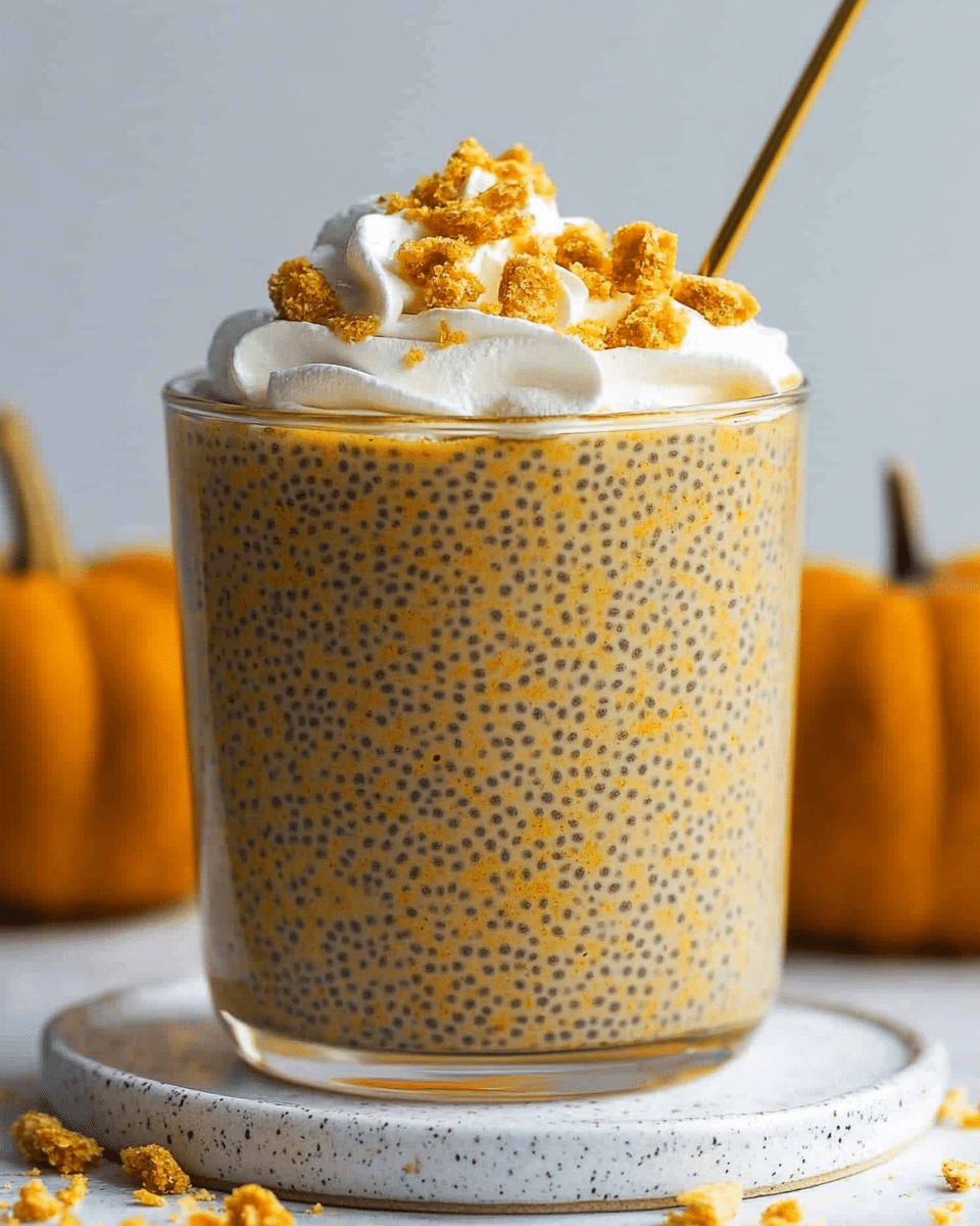 Protein Pumpkin Chia Seed Pudding