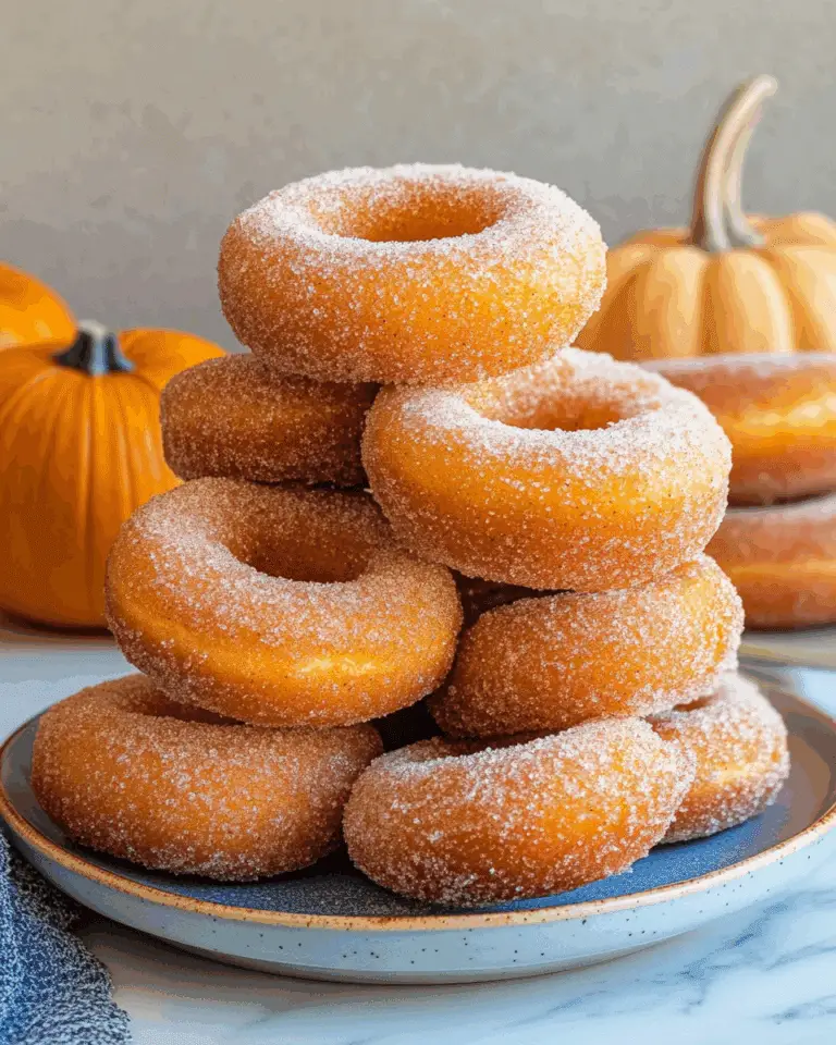 Pumpkin Doughnuts