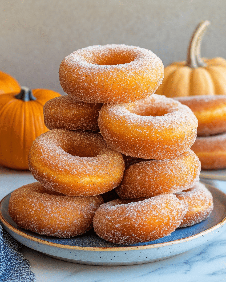 Pumpkin Doughnuts