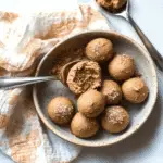 Pumpkin Spice Cookie Dough Bites