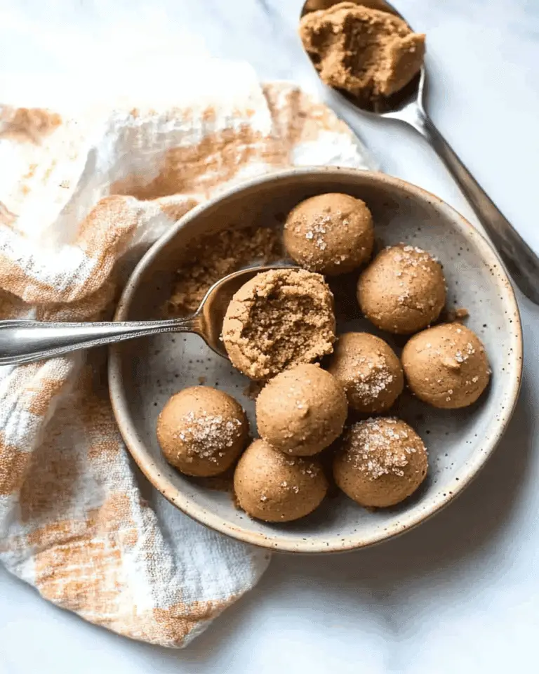 Pumpkin Spice Cookie Dough Bites