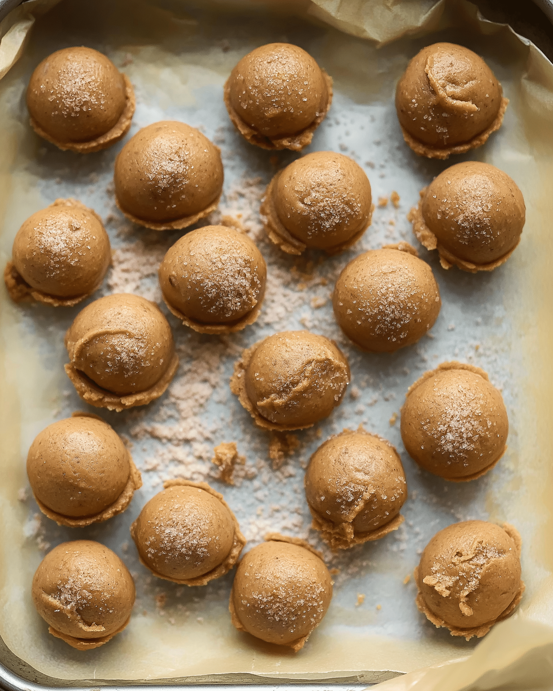 Pumpkin Spice Cookie Dough Bites