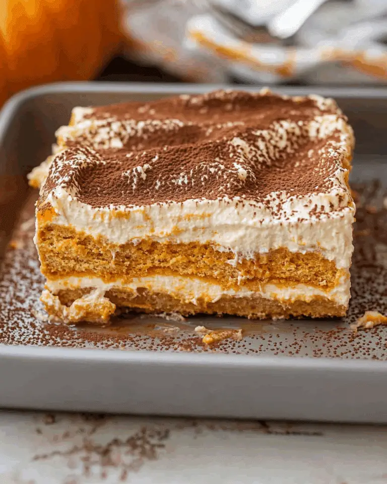 Pumpkin Tiramisu