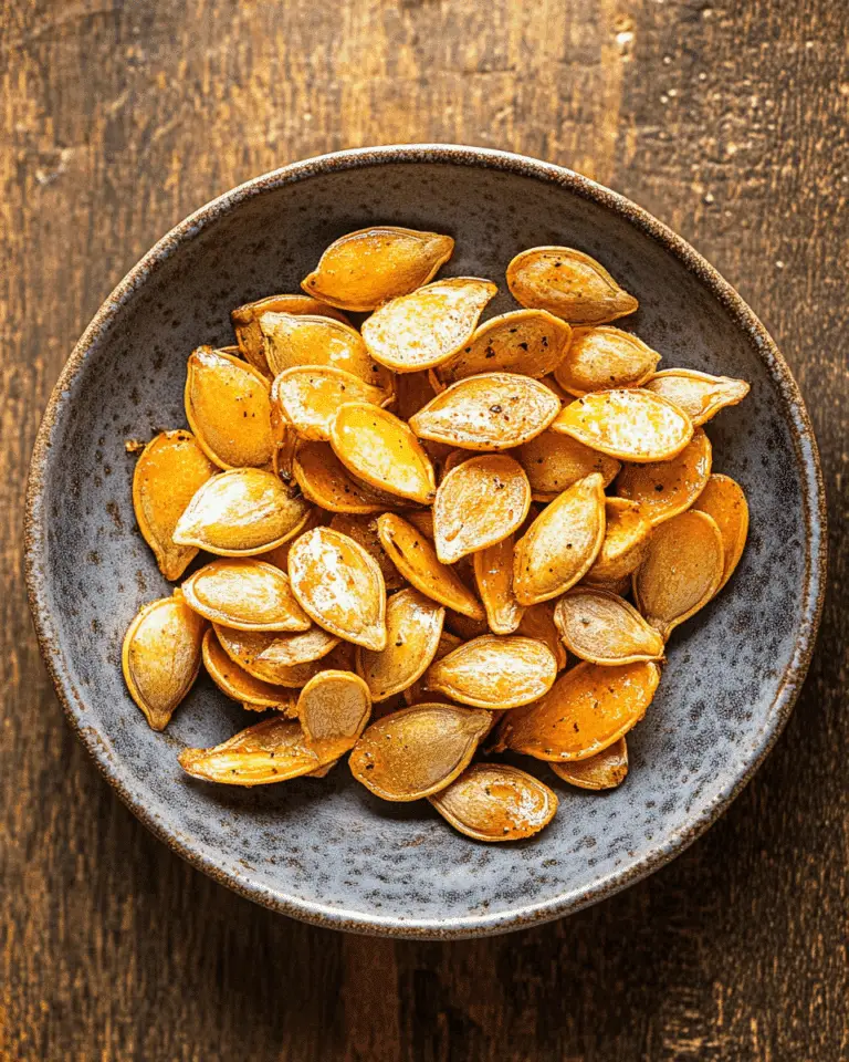Roasted Butternut Squash Seeds