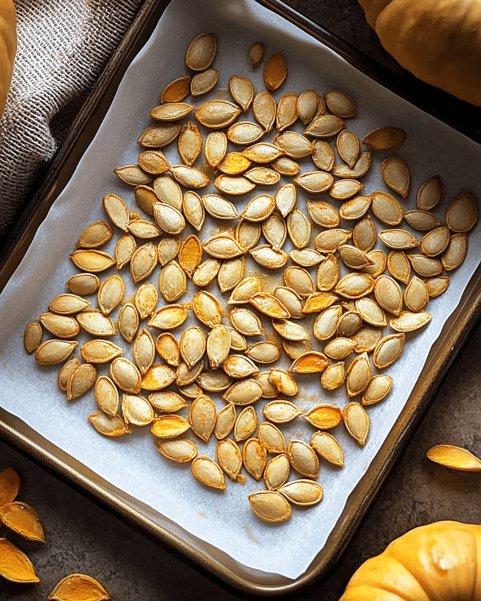 Roasted Butternut Squash Seeds